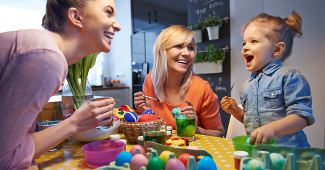 Famille qui joue