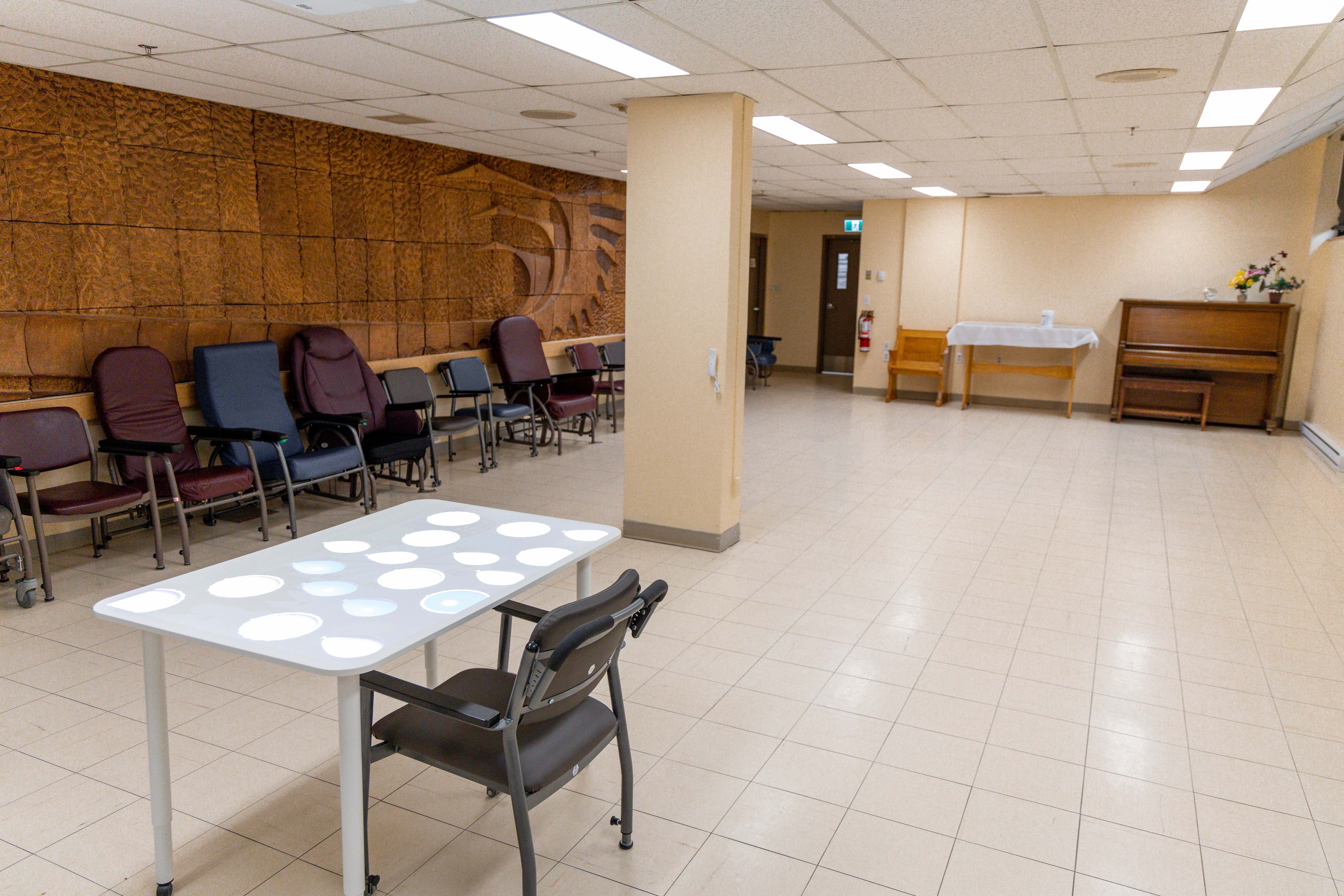 salle de loisirs