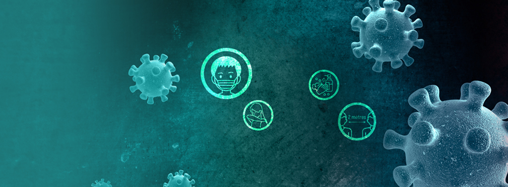 Vignette décorative de la section Coronavirus